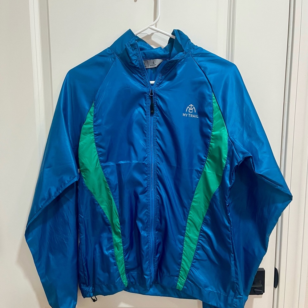 My Trail Blue and Green Jacket